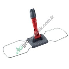 Üçtem NT181 50CM Nemli Mop Aparatı Telli KIRMIZI