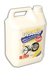 DESODOR® D40 BİSİKLET VE MOTOSİKLET AKSAMI TEMİZLEYİCİ VE YAĞ SÖKÜCÜ 5L