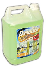 DESODOR D231 EPOKSİ ZEMİNLER İÇİN KUVVETLİ YÜZEY VE YER TEMİZLEYİCİ 5L