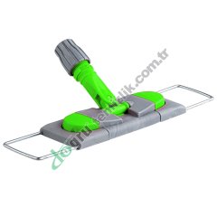 Üçtem CD185 40CM Nemli Mop Aparatı Çift Düğmeli Telli YEŞİL