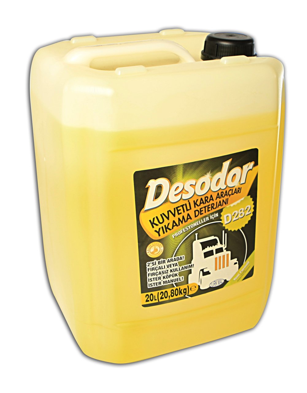 DESODOR® D282 KUVVETLİ KARA ARAÇLARI YIKAMA DETERJANI 20L