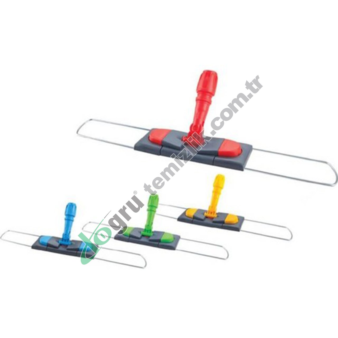 Üçtem CD187 60CM Nemli Mop Aparatı Çift Düğmeli Telli