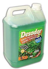 DESODOR® D22 YÜKSEK PARFÜMLÜ HİJYENİK GENEL TEMİZLEYİCİ ÇAM KOKULU 5L