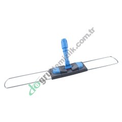 Üçtem CD187 60CM Nemli Mop Aparatı Çift Düğmeli Telli MAVİ