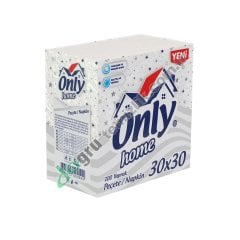 Only 100'lü 30x30 Home Peçete %100 Selüloz
