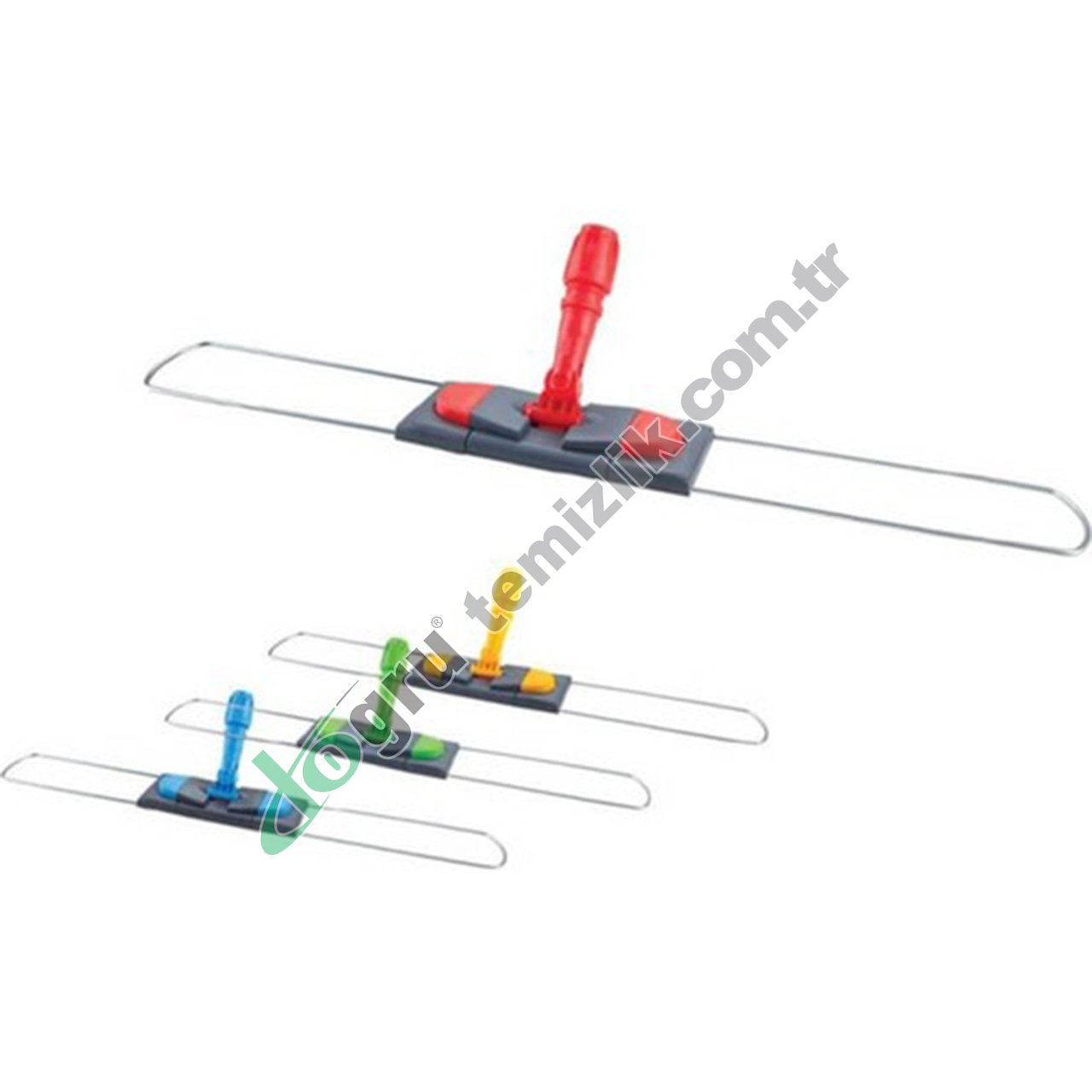 Üçtem CD188 80CM Nemli Mop Aparatı Çift Düğmeli Telli