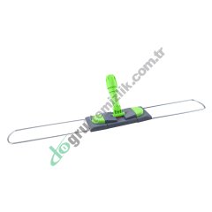 Üçtem CD188 80CM Nemli Mop Aparatı Çift Düğmeli Telli YEŞİL