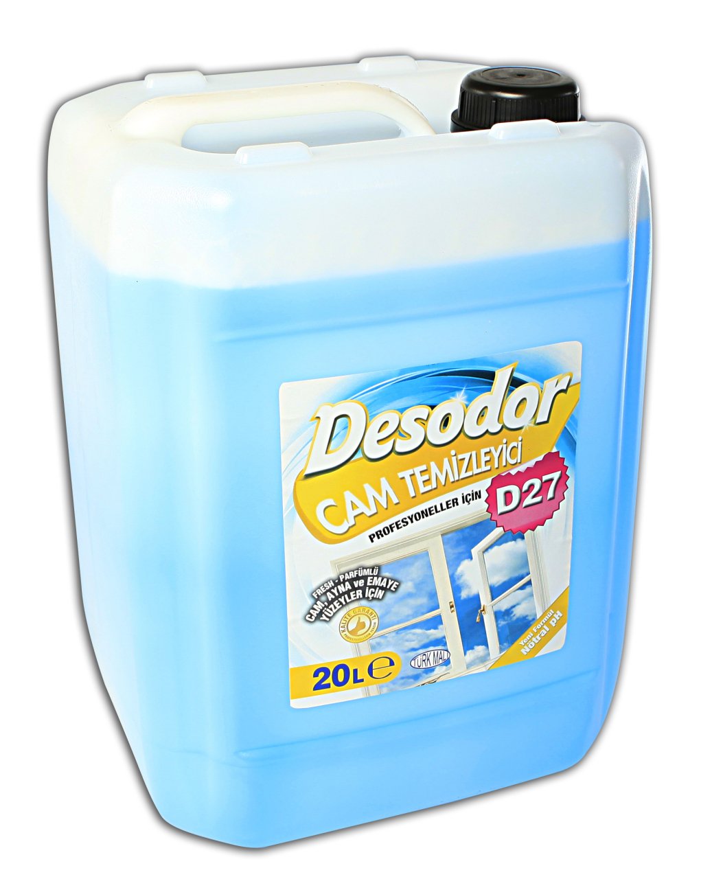 DESODOR D27 CAM TEMİZLEYİCİ 20L
