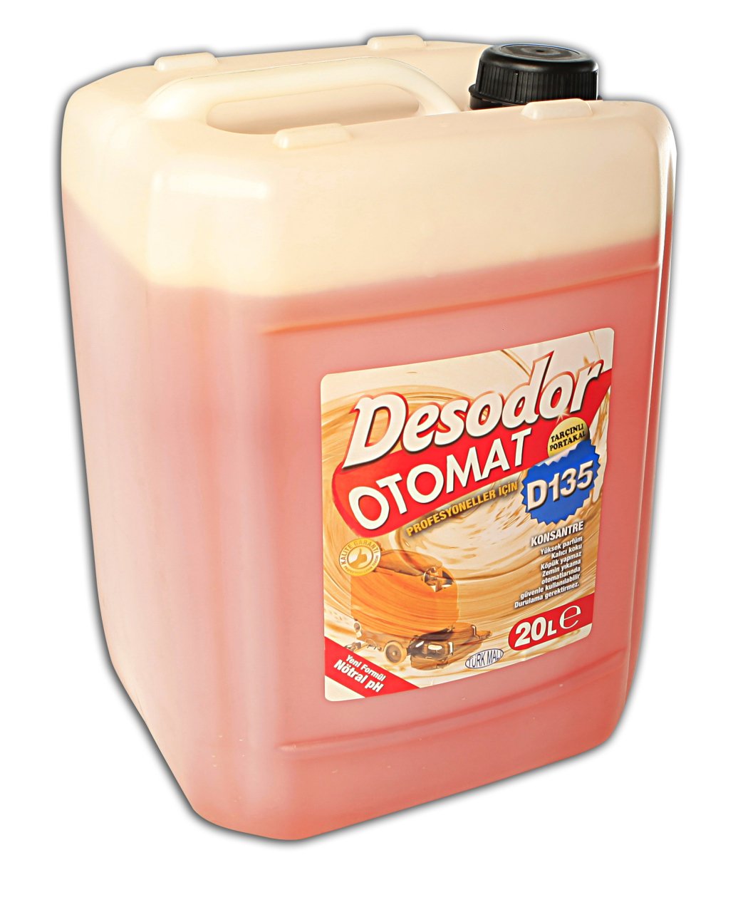 DESODOR® D135 OTOMAT DETERJANI ''TARÇINLI - PORTAKAL KOKULU'' 20L