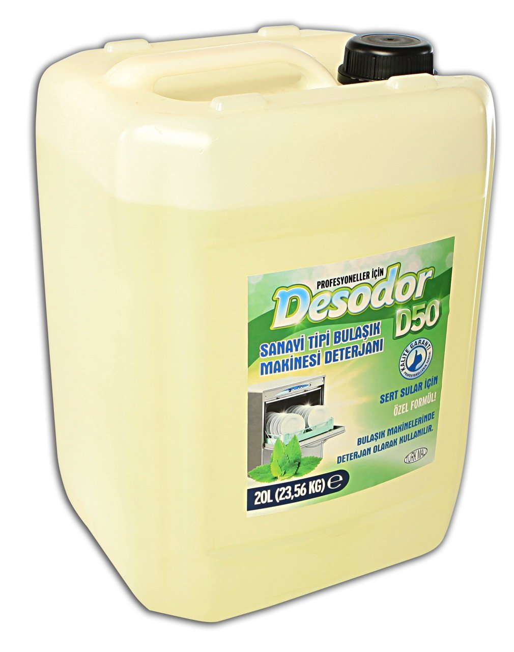 DESODOR® D50 SANAYİ TİPİ BULAŞIK MAKİNESİ DETERJANI 20L