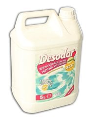DESODOR D237 ALKALİ KÖPÜKLÜ, QAC BAZLI HİJYENİK SIVI TEMİZLEYİCİ 5L