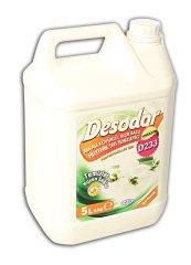 DESODOR D233 ALKALİ KÖPÜKLÜ, KLOR BAZLI HİJYENİK SIVI TEMİZLEYİCİ 5L