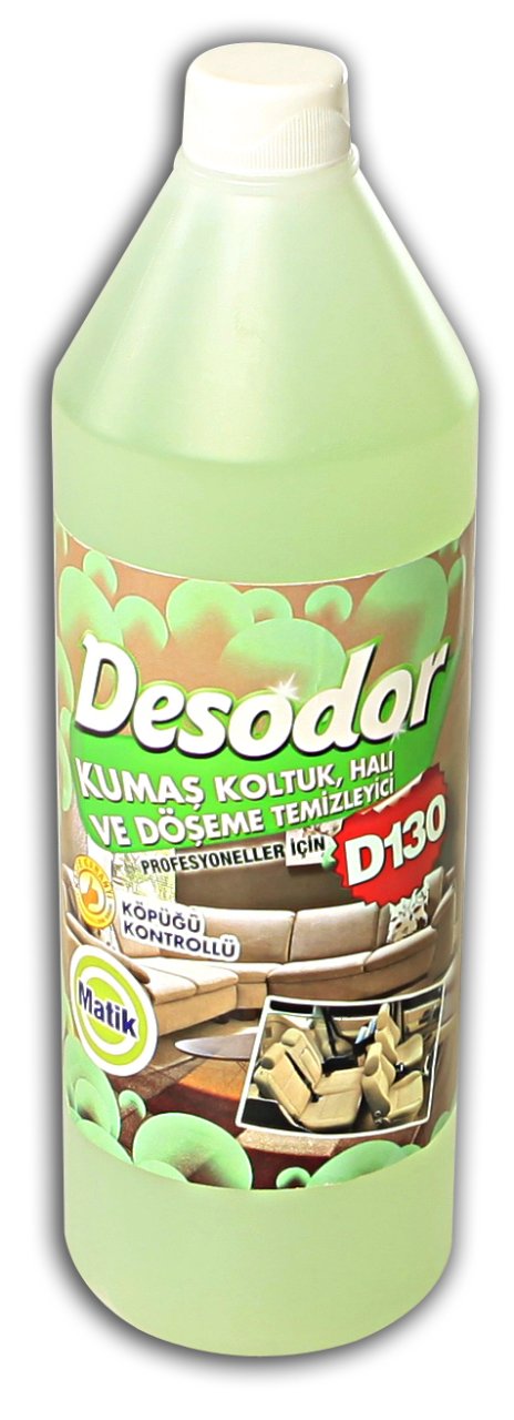 DESODOR D130 KUMAŞ KOLTUK, HALI VE DÖŞEME TEMİZLEYİCİ ''MATİK'' 1L