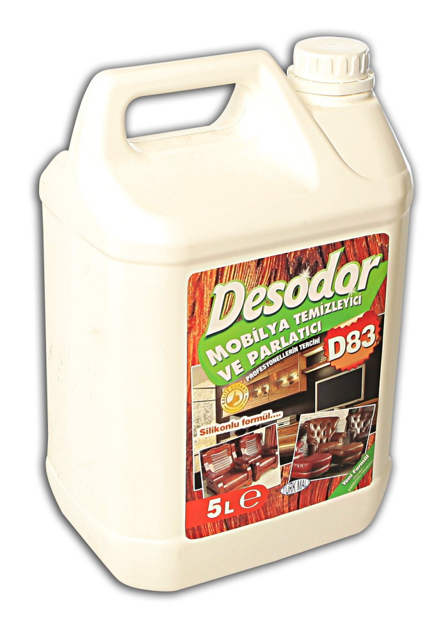DESODOR D83 MOBİLYA TEMİZLEYİCİ VE PARLATICI 5L
