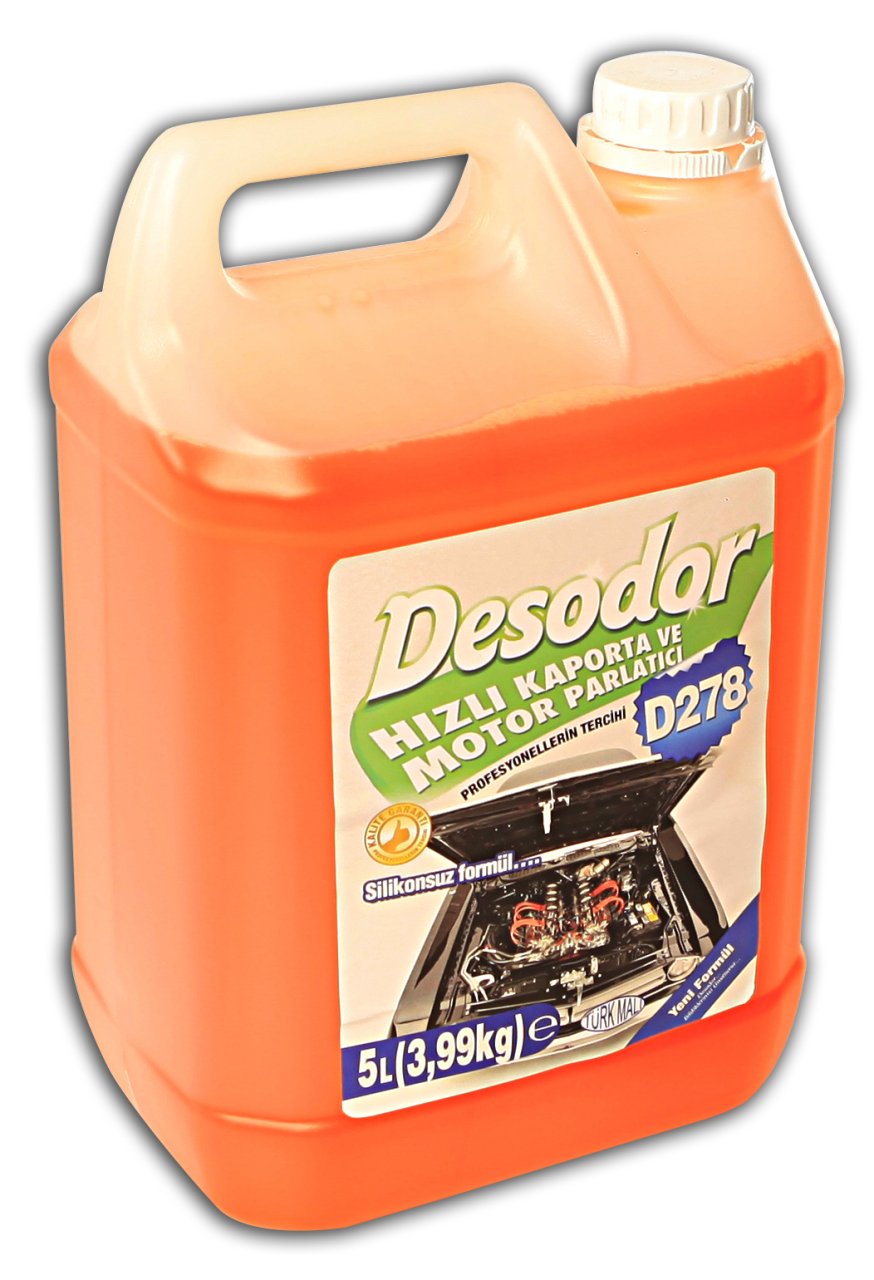 DESODOR D278 HIZLI KAPORTA VE MOTOR PARLATICI 5L