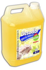 DESODOR D208 EXTRA SIVI EL TEMİZLEYİCİ 5L SARI-SU,İBON,REDBON,10TOP,AC-90,YABAN-ÇİLEĞİ,DOĞRU