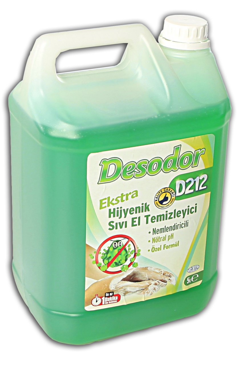 DESODOR D212 HİJYENİK SIVI EL TEMİZLEYİCİ EXTRA 5L