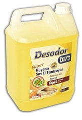 DESODOR D173 ''KÖPÜK'' HİJYENİK SIVI EL TEMİZLEYİCİ SÜPER 5L