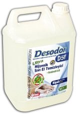 DESODOR D51 ULTRA HİJYENİK SIVI EL TEMİZLEYİCİ KÖPÜK 5L SARI-SU,İBON,REDBON,10TOP,AC-90,YABAN-ÇİLEĞİ,DOĞRU