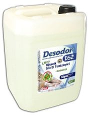 DESODOR D52 ULTRA HİJYENİK SIVI EL TEMİZLEYİCİ KÖPÜK 20L SARI-SU,İBON,REDBON,10TOP,AC-90,YABAN-ÇİLEĞİ,DOĞRU
