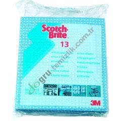 3M SCOTCH BRITE SB 13 GENEL TEMIZLIK BEZI 35x40CM MAVİ