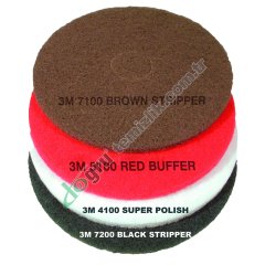 3M SCOTCH BRITE SB BEYAZ YER PEDI (4100 Serisi)