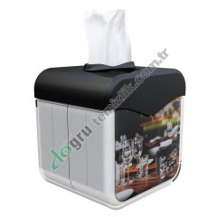 Only Siyah-Beyaz Evo Beyond Dispenser Peçete Aparatı BEYAZ