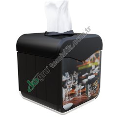 Only Siyah-Beyaz Evo Beyond Dispenser Peçete Aparatı SİYAH