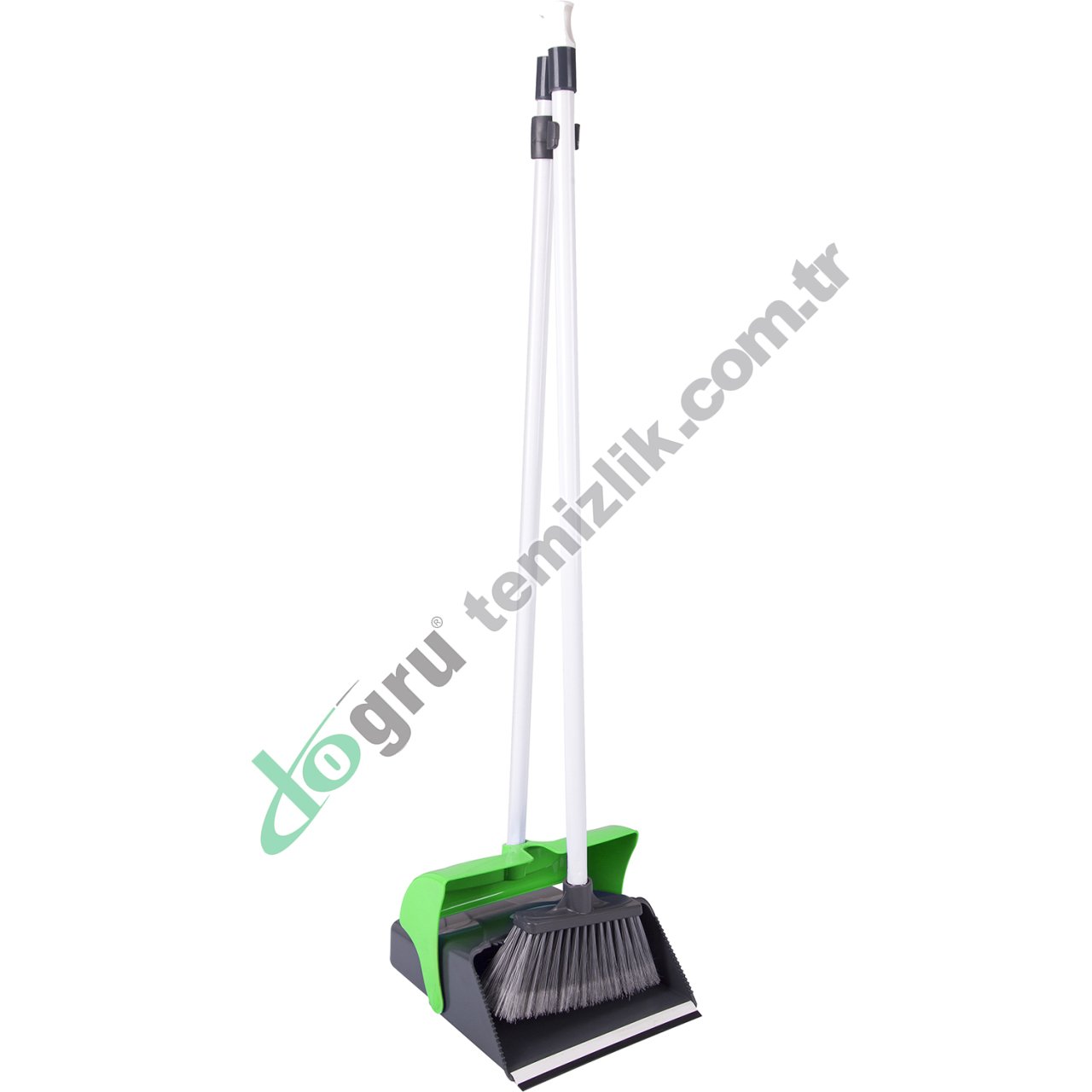 Üçtem KAF300 110CM Kapaklı Ayaklı Fırçalı Faraş YEŞİL