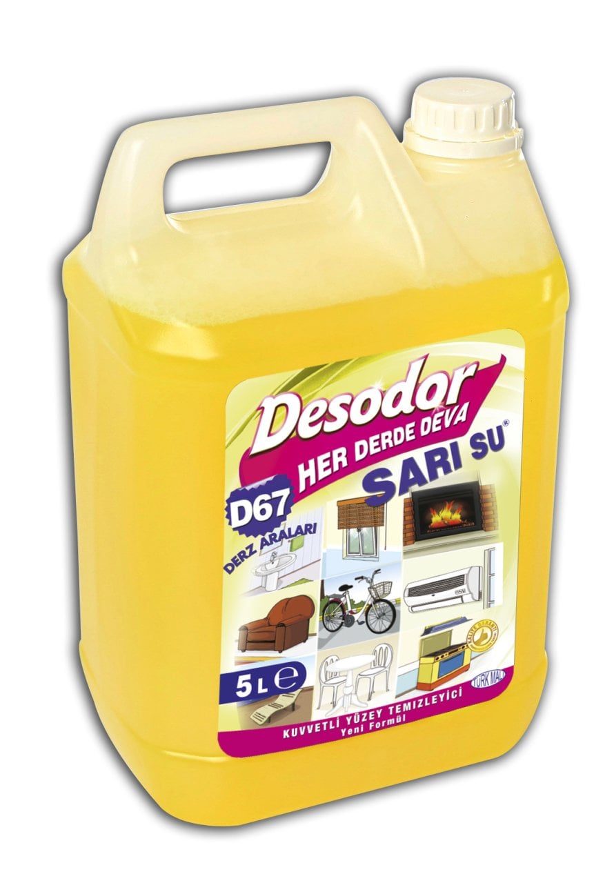 DESODOR D67 HER DERDE DEVA SARI SU 5L