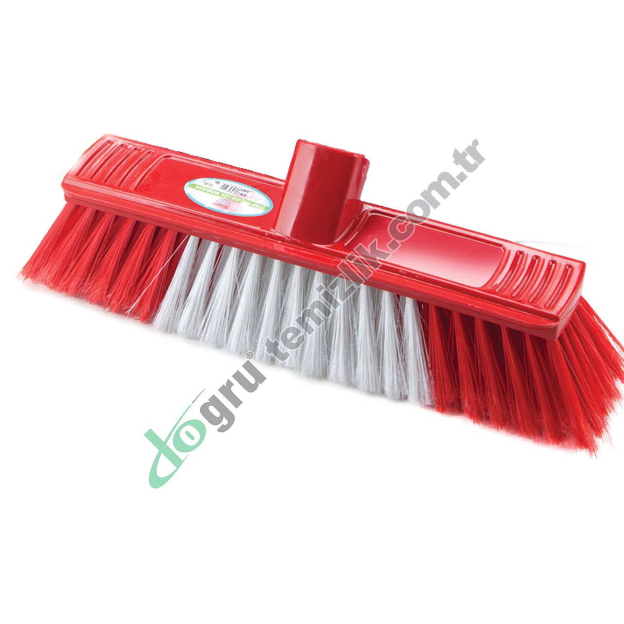 Üçtem YF340 Yer Fırçası Yumuşak KIRMIZI