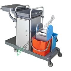 Üçtem KA804SB Presli Dolaplı Boyalı Kat Arabası