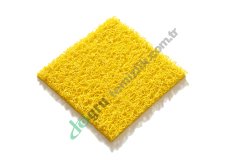 120CM KIVIRCIK YAPILI PASPAS DIŞ MEKAN ''14MM KALINLIK'' SARI