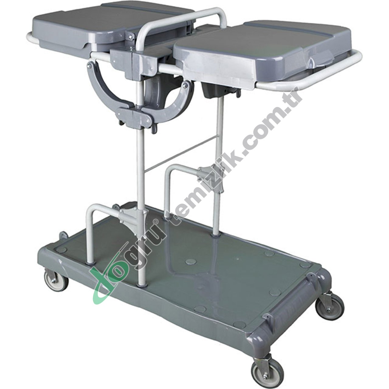 Üçtem CT702İB Boyalı Çamaşır ve Çöp Toplama Arabası