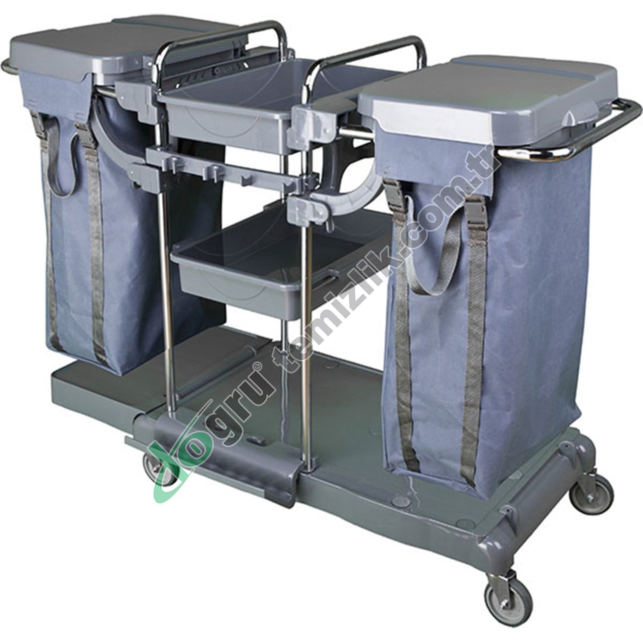 Üçtem KA636JK 2 Brandalı Krom Kat Arabası