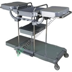 Üçtem KA638JK Krom Kat Arabası