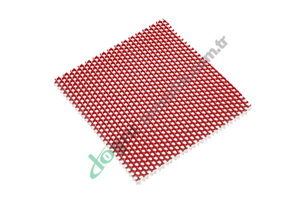 90CM BAL PETEĞİ DESENLİ PASPAS ''4MM KALINLIK'' KIRMIZI