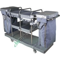 Üçtem KA656JK 2 Brandalı Krom Kat Arabası