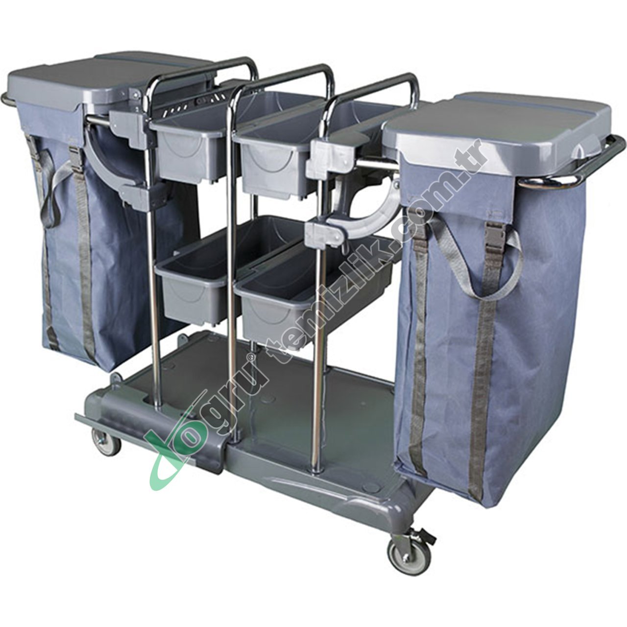 Üçtem KA666JK 2 Brandalı Krom Kat Arabası