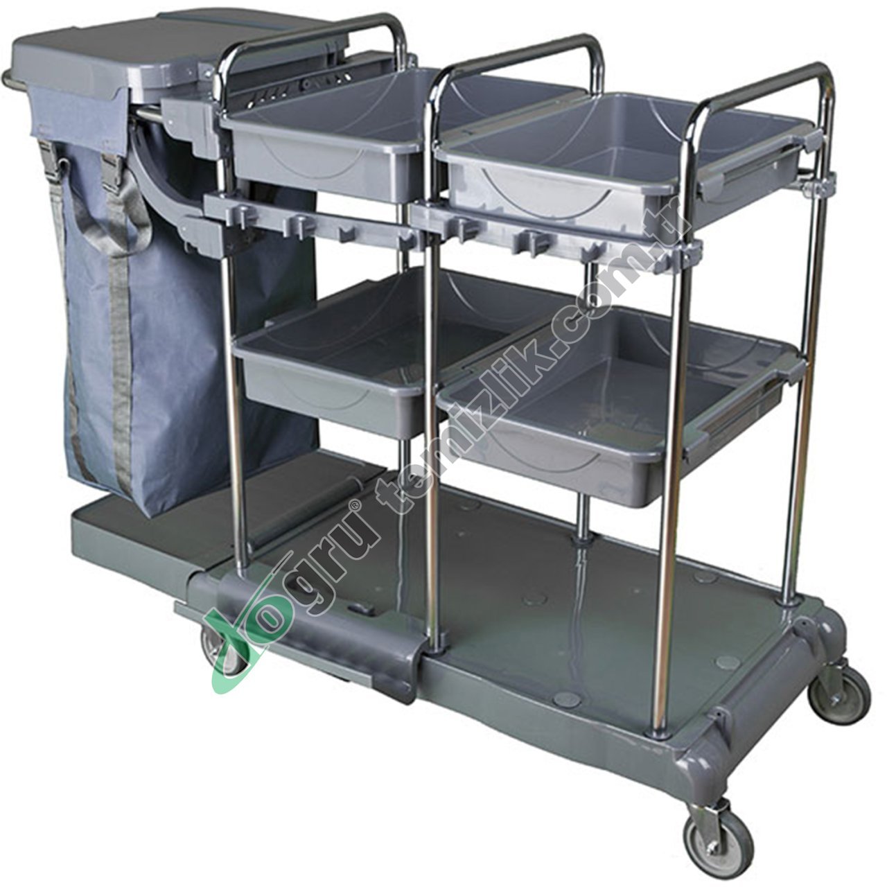 Üçtem KA686JK Brandalı Krom Kat Arabası