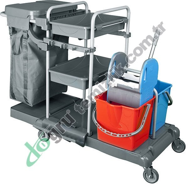 Üçtem KA402FB Brandalı Presli Boyalı Kat Arabası