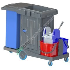 Üçtem HCD952 Brandalı Presli Dolaplı Kat Arabası