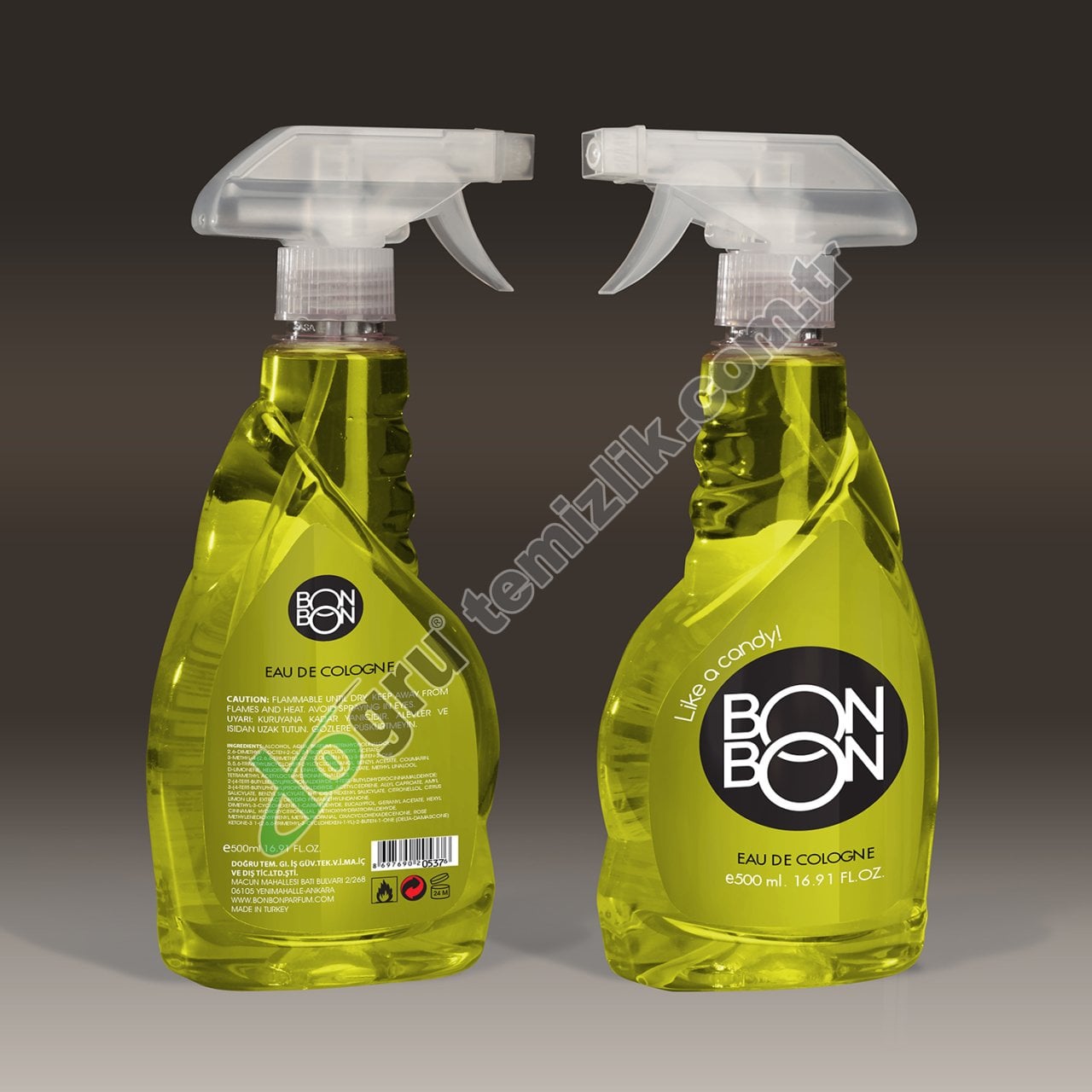 BONBON® BB537 EAU DE COLOGNE 500ML