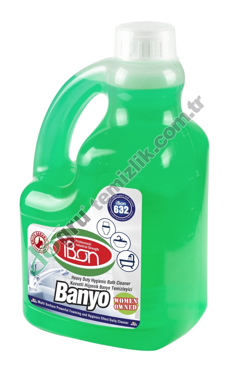 iBon® 632 Kuvvetli Hijyenik Banyo Temizleyici(Heavy Duty Hygienic Bath Cleaner) 3750ml