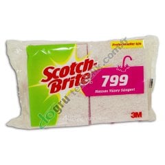 3M SCOTCH BRITE SB 799 HASSAS YUZEY TEMIZLIK SUNGERI PEMBE