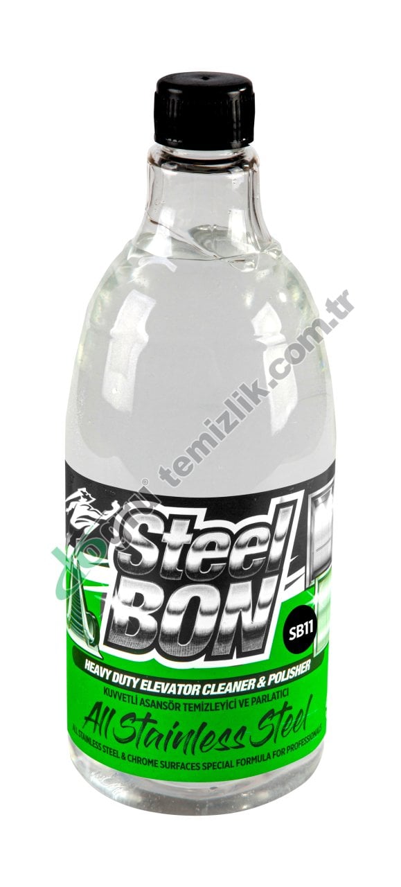 STEELBON® SB11 KUVVETLİ ASANSÖR TEMİZLEYİCİ VE PARLATICI 1000ML