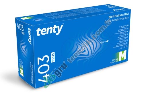 Tenty 403 Extra Nitril Pudrasız Muayene Eldiveni