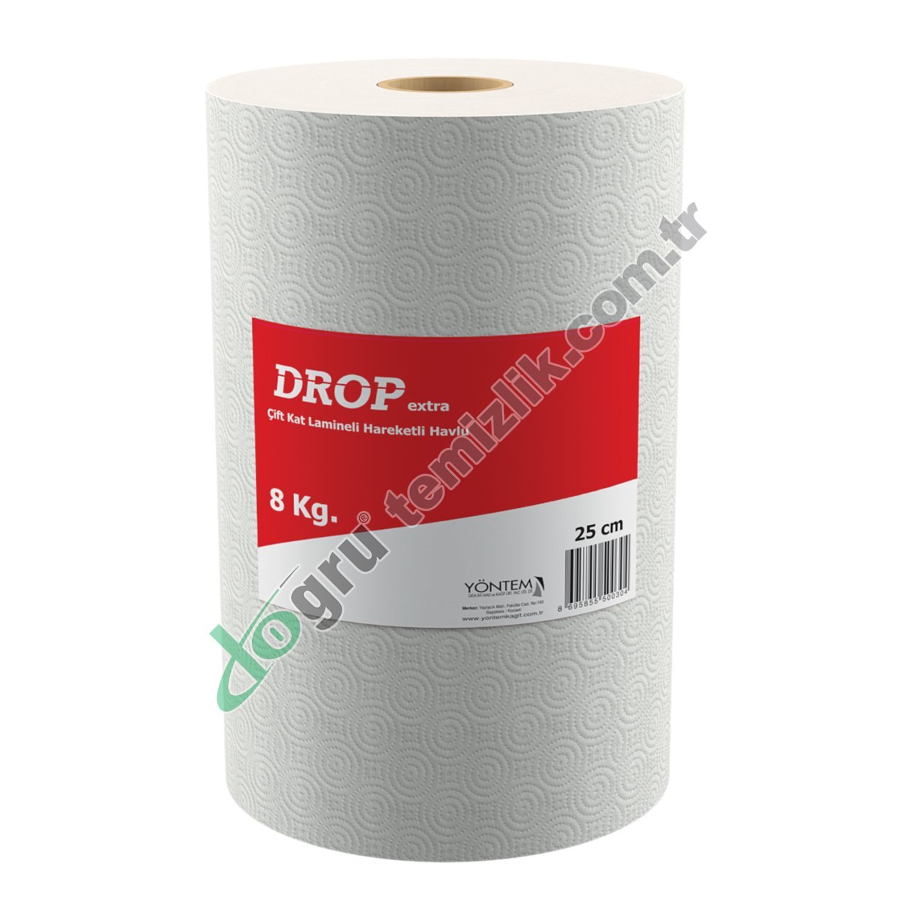 Drop 8kg Tekno Hareketli Havlu 25cm %100 Selüloz