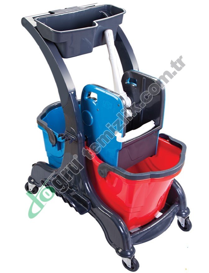 Üçtem HCK715 Çift Kovalı Temizlik Seti 2x25 LT