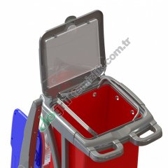 Üçtem HCK716 Çift Kovalı Brandalı Temizlik Kiti 2x25 LT